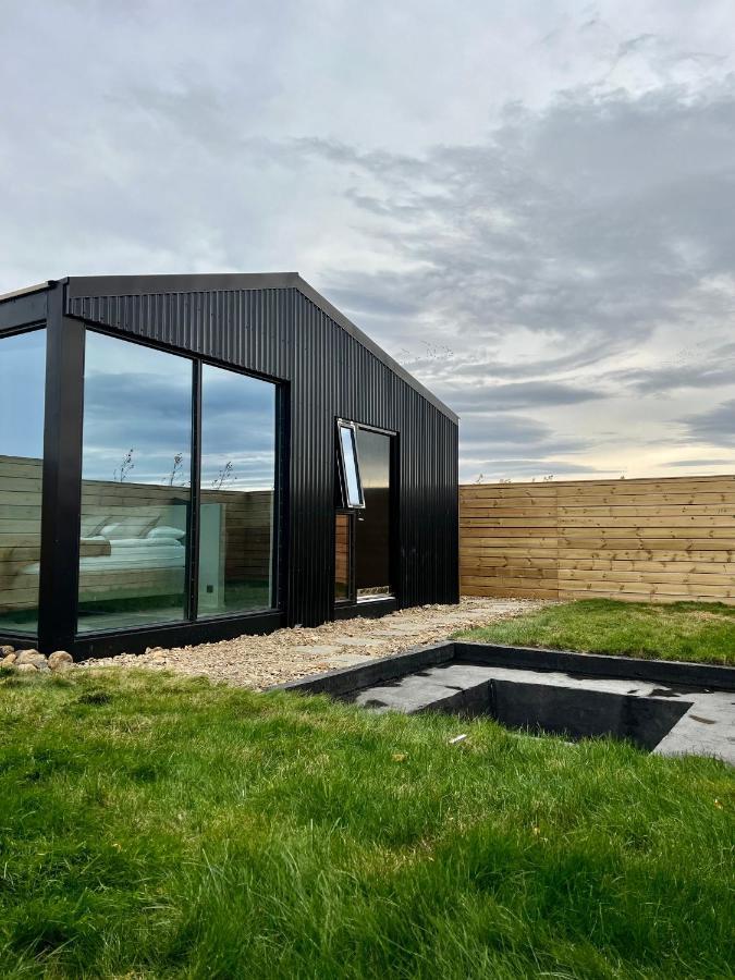 Glass Roof Lodge With Private Hot Tub Reykholt  Exterior foto